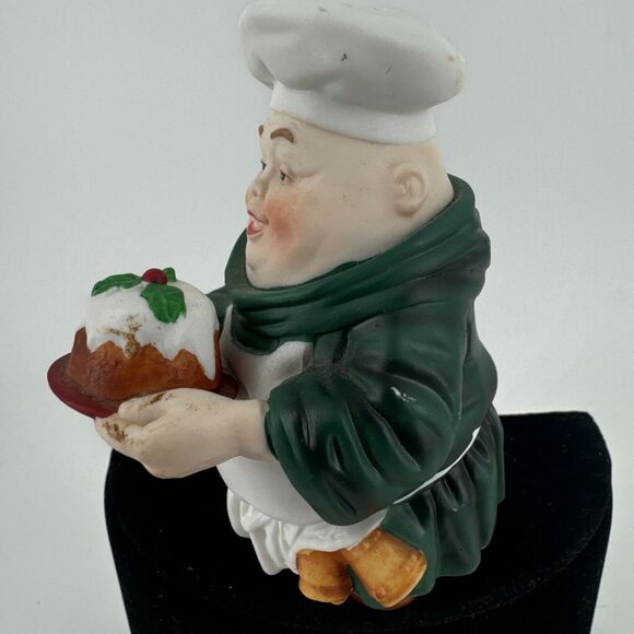 Merry Makers Dept 56 Percival the Puddingman 93629 Original Retired Monk Baker - Picture 7 of 12